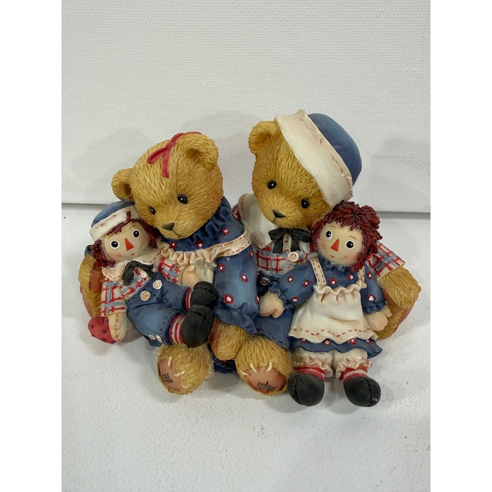Cherished Teddies 706981 Rosemarie & Ronald Raggedy Ann Andy Enesco COA 2000